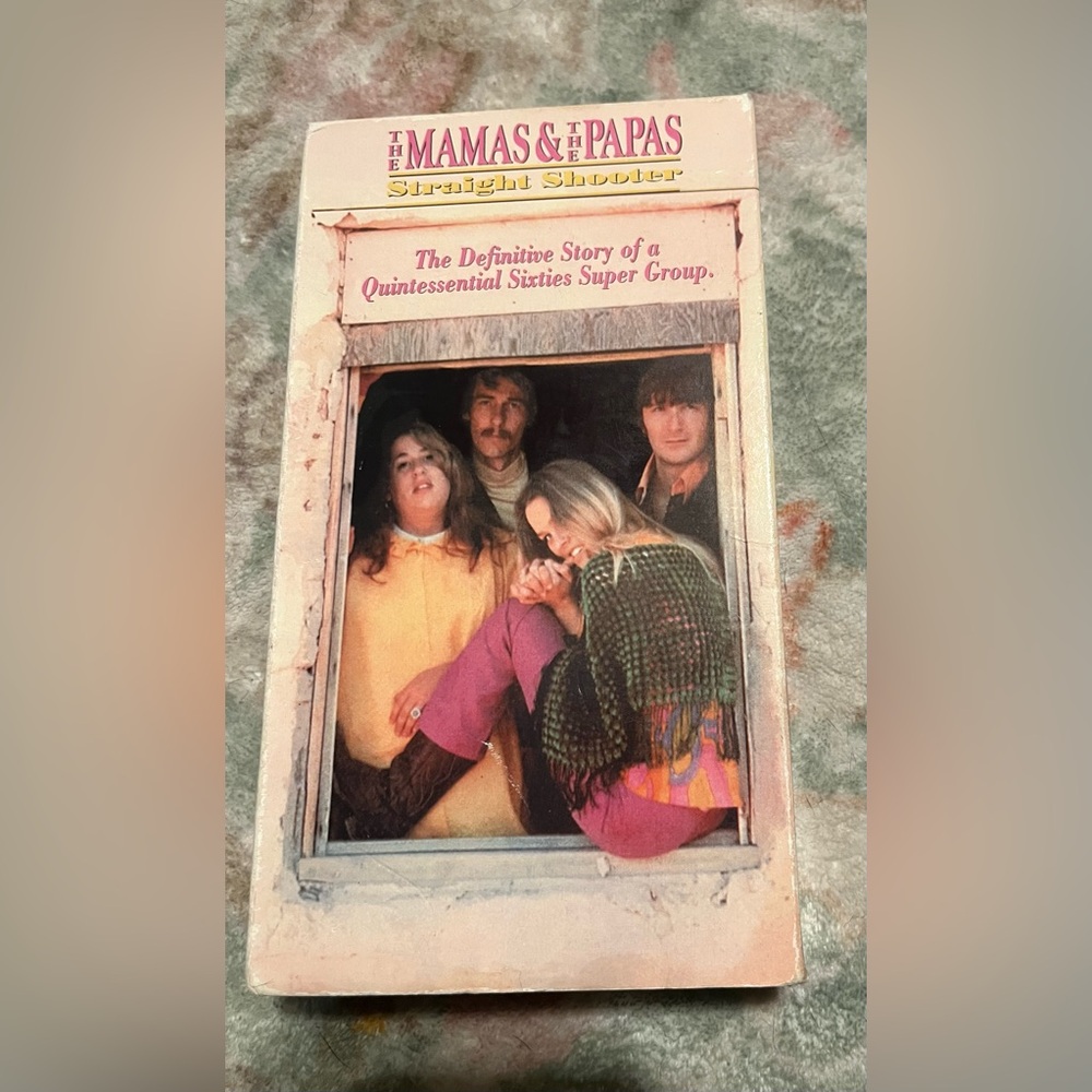The Mama's and the Papa's straight shooter VHS tape